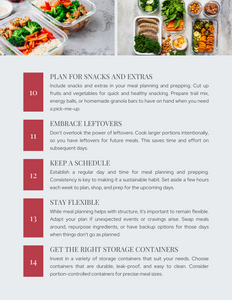 Meal Planning & Prepping Guide